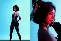 'Hot girl bắn súng' Việt khoe đôi chân dài như 'kiếm Nhật'