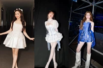 Bạn thân cầu thủ Văn Toàn diện mẫu váy ngắn cũn, gây sốt vì body quá nuột nà