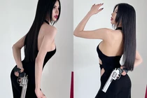 Mai Dora khoe dáng 'góc nghiêng', body với đường cong 'vun vút' hút mắt