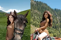 Bộ ảnh cưỡi ngựa gây mê đắm của hot girl xinh đẹp