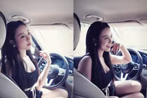 Vợ Phan Văn Đức khoe loạt ảnh nóng bỏng trên xe Mercedes