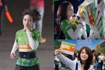 Tham dự giải chạy, hot girl ngân hàng tiếp tục gây sốt với nhan sắc đỉnh cao