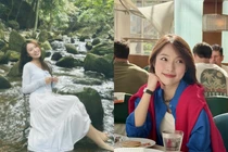 MC 'Đường lên đỉnh Olympia' mix đồ xuống phố gợi cảm