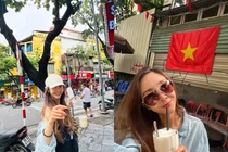 Mỹ nhân nóng bỏng Hàn Quốc vừa ghé thăm Việt Nam