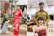 Cận cảnh biệt thự của Hòa Minzy, nơi Đại úy Văn Cương về chăm bé Bo