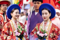 Nguyễn Lâm Thảo Tâm diện cổ phục Việt thần thái chuẩn “tiểu thư cung đình”