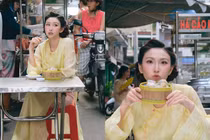 Hot girl TikTok Thanh Mèo diện áo dài, nhan sắc gây thương nhớ