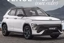 Hyundai Venue 2026 lộ diện, thiết kế to ngang Kia Seltos?