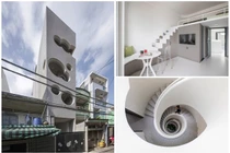 Nhà phố với cửa sổ hình đám mây độc đáo tại TP HCM 