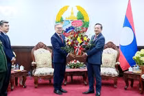Việt Nam chúc mừng các lãnh đạo cấp cao Lào