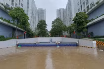 Muôn kiểu chống ngập tại khu chung cư, biệt thự ở Hà Nội