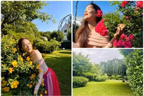 Mê mẩn khu vườn 1.000m2 như cổ tích của ca sĩ Mỹ Lệ 