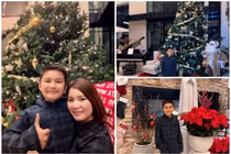 Biệt thự 1.500m2 rực rỡ đón Giáng sinh của vợ cũ Đan Trường 