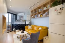 Có gì trong căn hộ 39m2 cho 4 người nhưng không hề chật? 