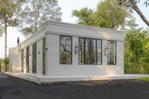 Bỏ phố về quê, cặp đôi xây nhà 96m2 như resort giữa rừng