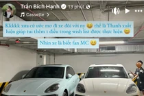 Bạn gái cầu thủ Vũ Văn Thanh 'flex' xe đôi sang xịn