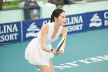 Loạt ảnh nét nèn nẹt của gái đẹp miền Tây 'đại náo' sân pickleball