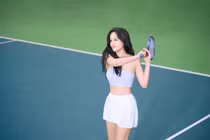 'Hoa hậu chứng khoán' Mai Phương Thúy kể chuyện khi chơi tennis