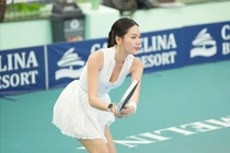 Loạt ảnh nét nèn nẹt của gái đẹp miền Tây 'đại náo' sân pickleball