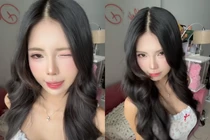 Mai Dora nháy mắt nũng nịu 'xâm chiếm' trái tim nam nhân