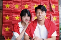 Cầu thủ Vũ Văn Thanh và bạn gái flex tình yêu ngọt ngào
