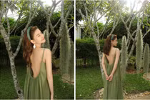 'Ái nữ tỷ phú Trung Quốc' Hà Siêu Liên khoe bóng lưng siêu đẹp