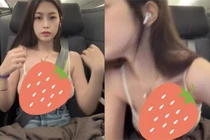 Ăn mặc trễ nải trên máy bay, nàng hot girl gây bão cõi mạng