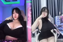 Đu trend 'lúc đóng lúc mở', gái xinh Pi Tiên gây xôn xao cõi mạng