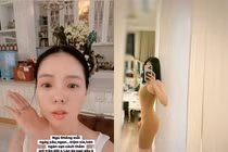 Lệ Quyên khoe vóc dáng vừa tăng cân trong thiết kế bó sát