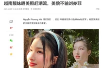 'Mỹ nhân Việt' Phương Nhi được truyền thông Trung Quốc khen nức nở