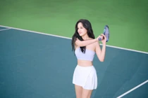 'Hoa hậu chứng khoán' Mai Phương Thúy kể chuyện khi chơi tennis
