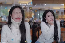 Doãn Hải My đón gió lạnh với vẻ đẹp ngọt ngào và gương mặt "búp bê xứ Hàn"