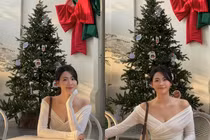Minh Trang khoe nhan sắc trong veo, dịu dàng đón Giáng sinh