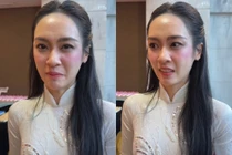 Cận cảnh gương mặt 'không app' của Á hậu Vũ Thúy Quỳnh