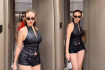 'Phú bà' Huyền Baby bị soi thân hình tròn trịa