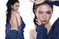 Ngọc Trinh tham gia xu hướng chụp ảnh bán nude năm nay