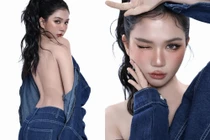 Ngọc Trinh tham gia xu hướng chụp ảnh bán nude năm nay