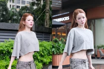 DJ Mie khoe vòng eo con kiến, săn chắc ngắm là mê