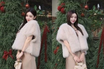 Quỳnh Kool khoe ảnh concept Giáng Sinh sớm, nhan sắc gây chú ý