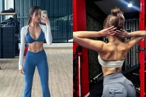 'Nữ thần nội y' Thái Lan lột xác thành 'hot girl phòng gym'
