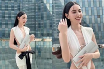 'Ma nữ đẹp nhất Thái Lan' Mai Davika diện váy khoét sâu táo bạo