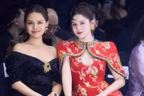 Cặp bạn thân Thu Hoài và Phanh Lee đọ sắc cực gắt trên thảm đỏ thời trang