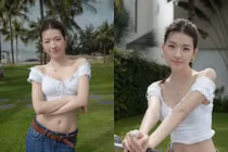 "Em xinh" Lamoon khoe nhan sắc trong veo gây sốt mạng xã hội