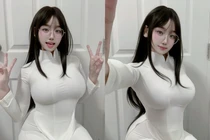 Nữ coser Thái Lan hóa thân thành nữ sinh Việt trong tà áo dài