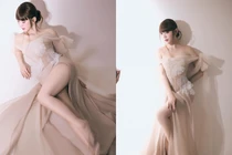 Quỳnh Kool "gây bão" với nhan sắc nét căng, khoe đôi chân dài tựa 'kiếm Nhật'