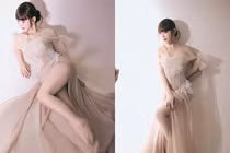 Quỳnh Kool "gây bão" với nhan sắc nét căng, khoe đôi chân dài tựa 'kiếm Nhật'