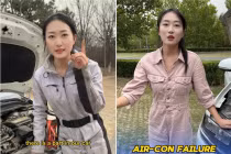 Nữ tài xế Trung Quốc 'triệu view' nhờ nội dung bảo dưỡng ôtô