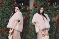 Quỳnh Kool khoe ảnh concept Giáng Sinh sớm, nhan sắc gây chú ý
