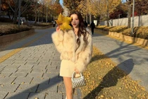 "Chị đẹp" Huyền Baby tung bộ ảnh mùa thu đẹp tựa "nàng thơ"