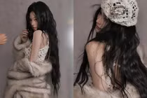 Jun Vũ khoe bộ ảnh mới đầy mê hoặc với chiếc áo lông sang trọng